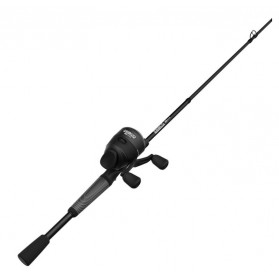 Combo Zebco Spincast 33 Black