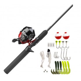 Combo Zebco Spincast Tackle...