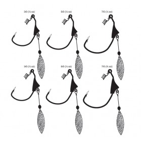 Anzuelo con cuchilla Eagle Claw Trokar Swim Blade