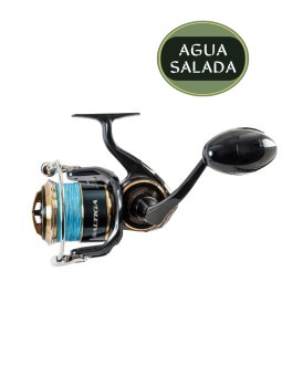 Carrete Spinning Daiwa 20 Saltiga 12+1 Balineras