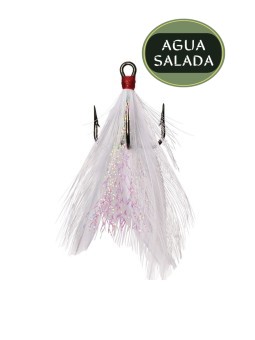 Anzuelo Revestido con Plumas Eagle Claw