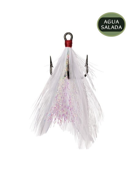 Anzuelo Revestido con Plumas Eagle Claw