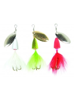 Cucharas Eagle Claw Willow Spinners PAQx3