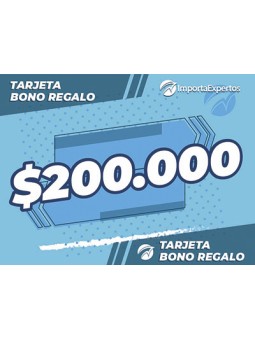 Tarjeta de regalo virtual redimible para compras en línea