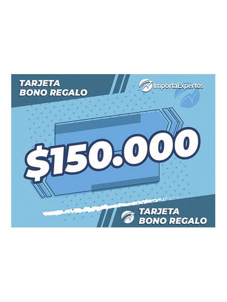 Tarjeta de regalo virtual redimible para compras en línea