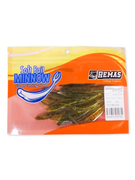 Remas Soft Bait Minnow Paqx20 8cm