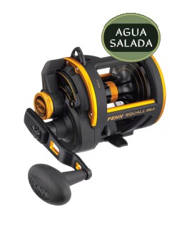 Carrete Convencional Penn Squall II Level Drag 6 Balineras