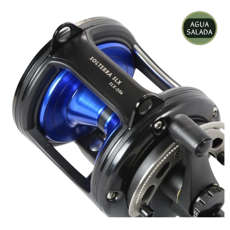 Carrete Convencional Okuma Solterra SLX-B Lever Drag Dual-Speed 5+2 ...