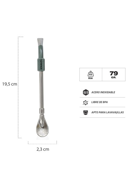 Bombilla Stanley para Mate Spoon