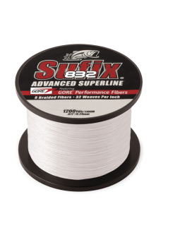Línea Sufix Trenzada 832 Advanced Superline Braid 8 fibras