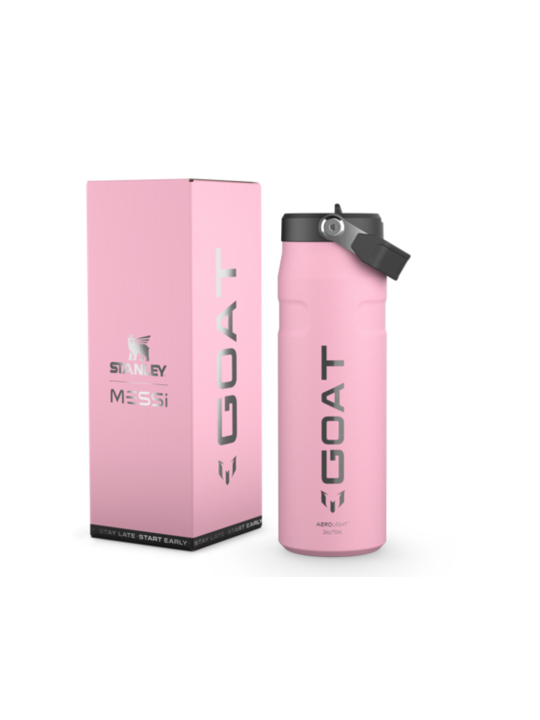 Termo MESSI X STANLEY 1913 Iceflow Flip Straw Lid