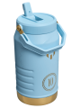 Termo MESSI X STANLEY 1913 Iceflow Flip Straw Jug