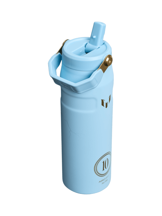 Termo MESSI X STANLEY 1913 Iceflow Flip Straw Lid