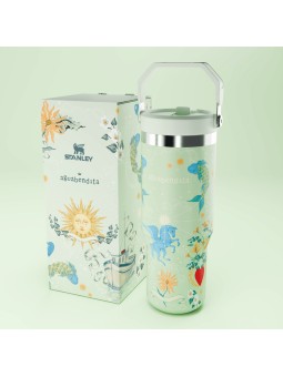 Termo Stanley x Agua Bendita IceFlow Flip Straw Tumbler 2.0