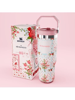 Termo Stanley x Agua Bendita IceFlow Flip Straw Tumbler 2.0