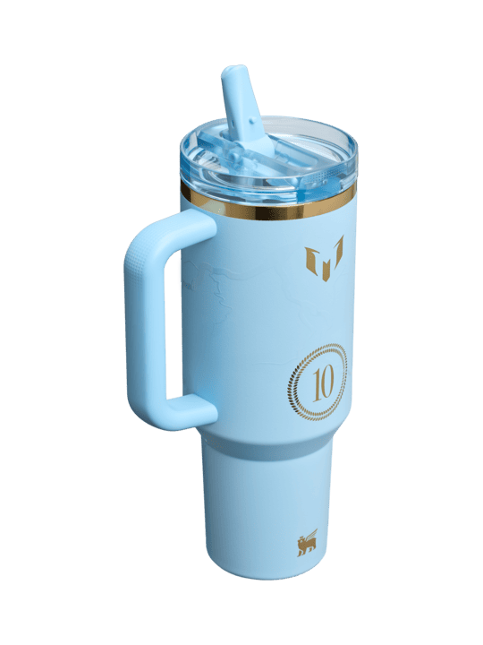 Termo Messi x Stanley 1913 Quencher® ProTour Flip Straw Tumbler