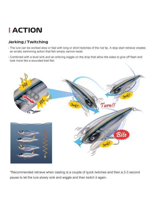 Noeby NBL1913 Boss Offshore Twitch Bait