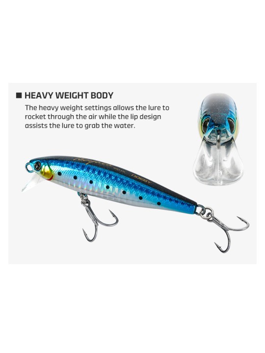 Noeby NBL1973 Boyata Heavy Sinking Minnow
