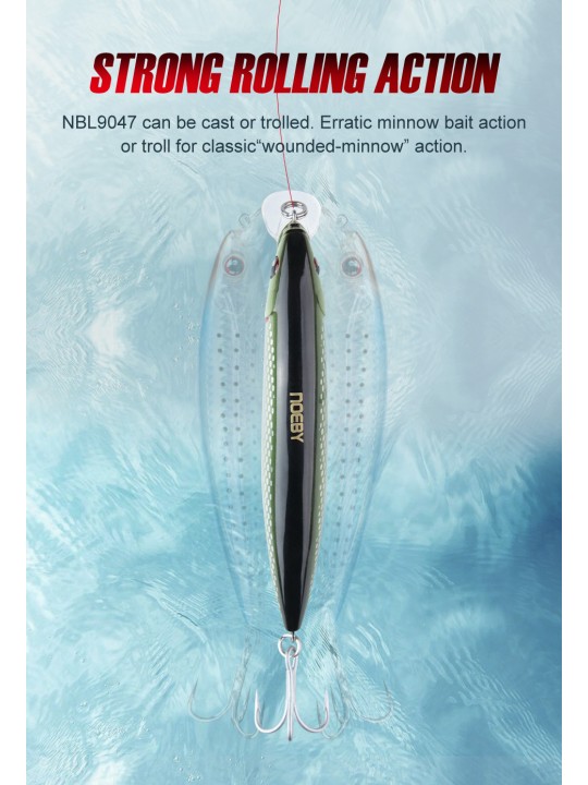 Noeby NBL9047 Casting & Trolling Minnow Noeby NBL9047 Casting & Trolling Minnow