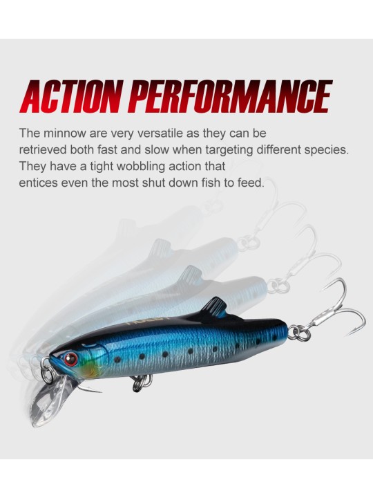 Noeby NBL9060 Slash Fin High Speed Heavy Minnow