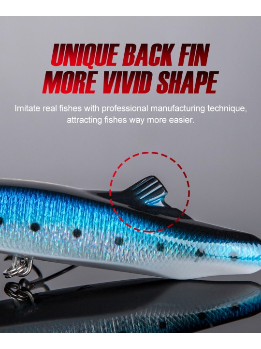 Noeby NBL9060 Slash Fin High Speed Heavy Minnow