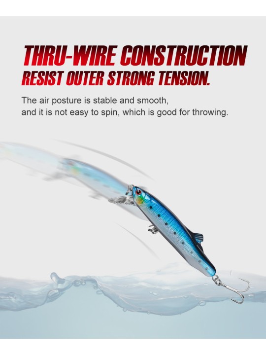 Noeby NBL9060 Slash Fin High Speed Heavy Minnow