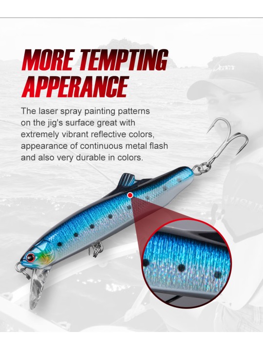 Noeby NBL9060 Slash Fin High Speed Heavy Minnow