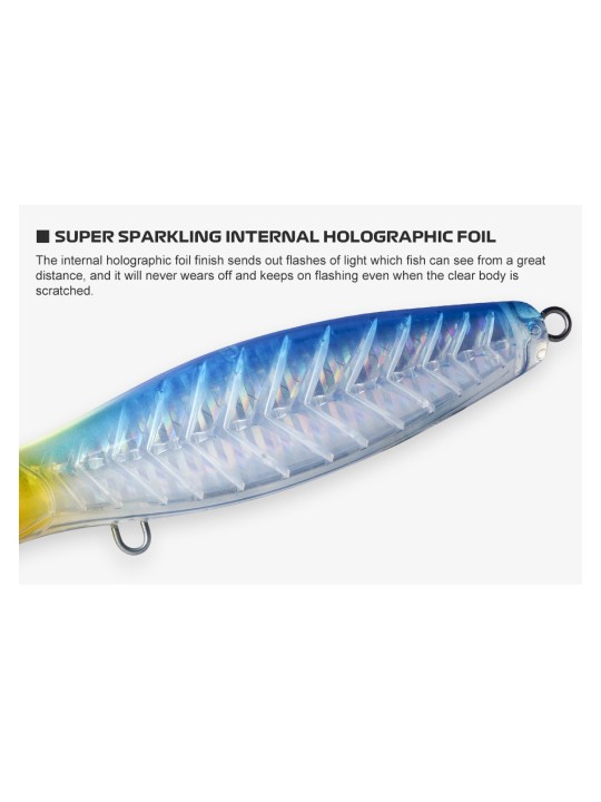 Noeby NBL9741CA Explosion Fishbone Popper Noeby NBL9741CA Explosion Fishbone Popper