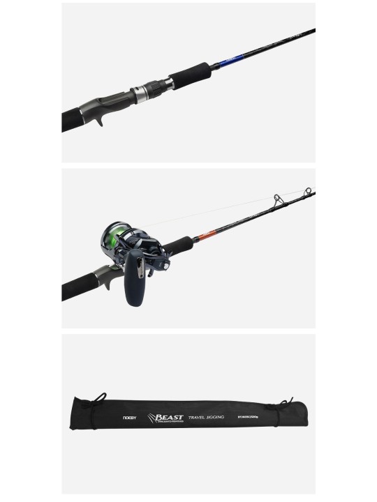 Caña Noeby Beast Travel Jigging Series Casting