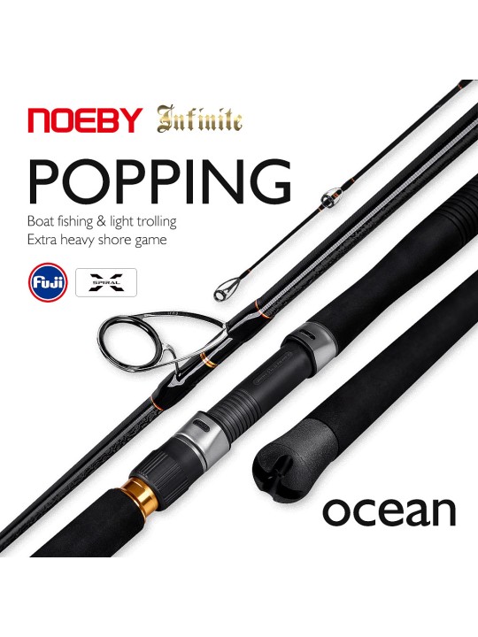 Caña Noeby Infinite Ocean Popping Boat Spinning