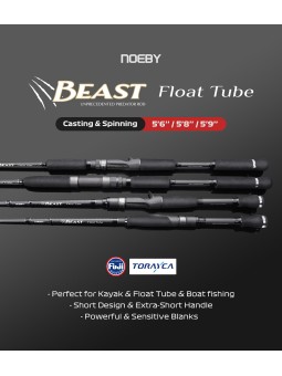 Caña Noeby Beast Float Tube Casting