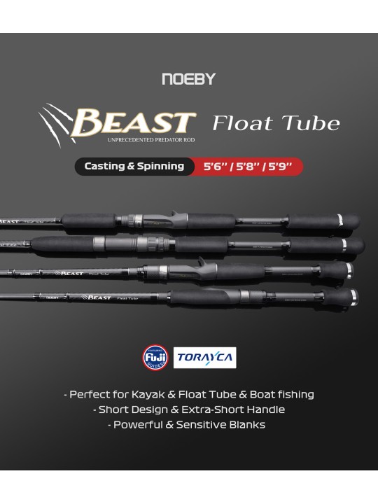 Caña Noeby Beast Float Tube Casting Caña Noeby Beast Float Tube Casting