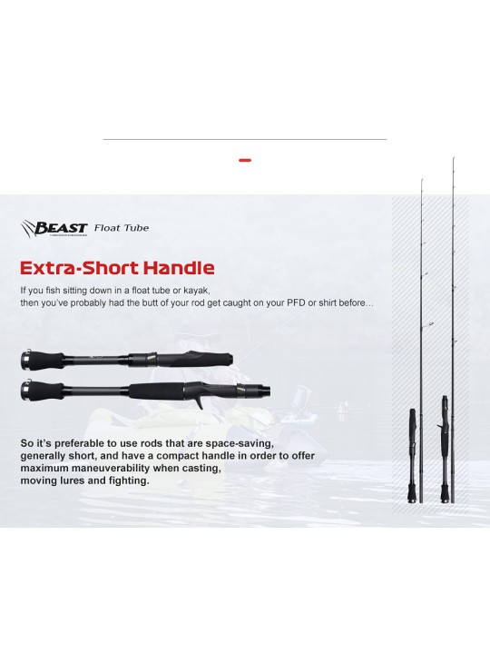 Caña Noeby Beast Float Tube Casting Caña Noeby Beast Float Tube Casting