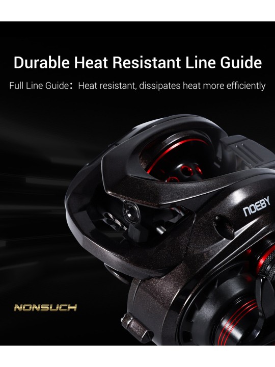 Carrete Noeby Nonsuch PRO Casting 11+1 Balineras