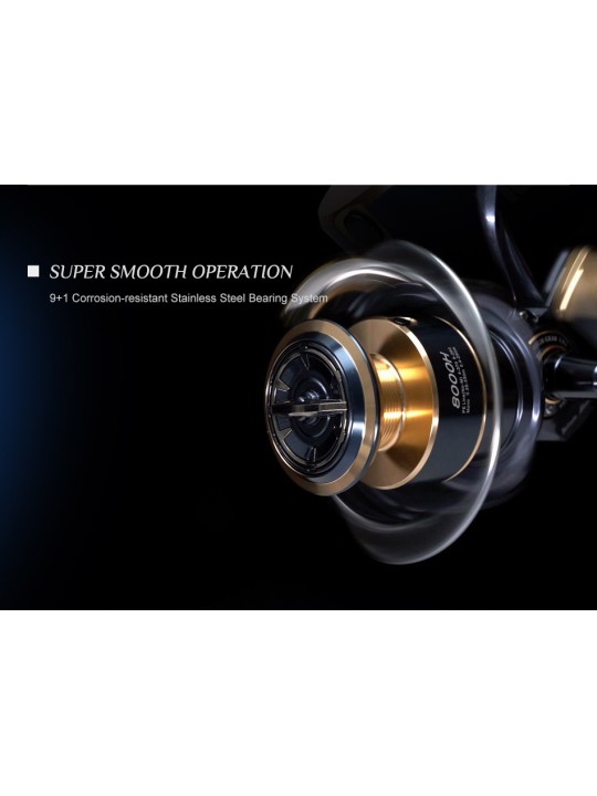 Carrete Noeby Infinite Power Spinning 9+1 Balineras