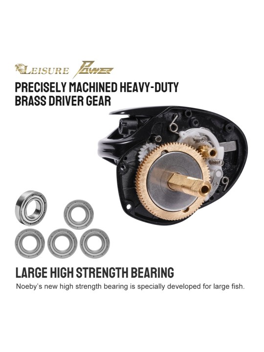 Carrete Noeby Leisure Power 9+1 Balineras Carrete Noeby Leisure Power 9+1 Balineras