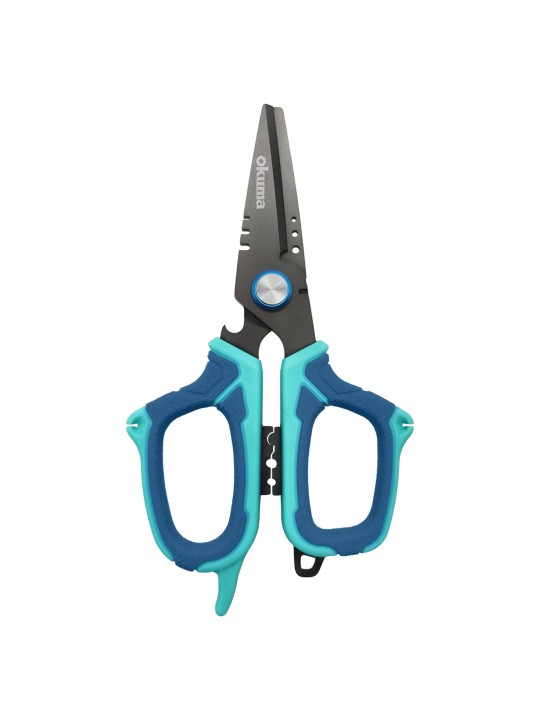 Tijeras multiusos Okuma Para Línea Trenzada
