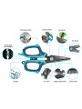 Tijeras multiusos Okuma Para Línea Trenzada