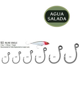 Anzuelo Agua Salada ILS Inline Single