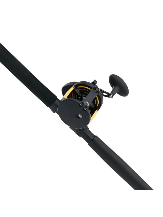 Combo Penn Squall II Lever Drag Convencional 5 Balineras