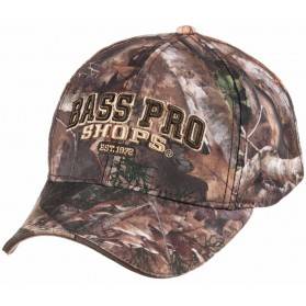 Gorra Bass Pro Shops Logo 3D Camuflada