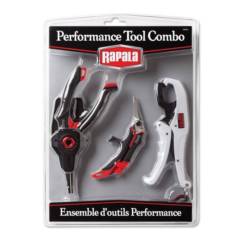 Combo Rapala Performance Tool (Pinzas-CortaLínea-Grip):