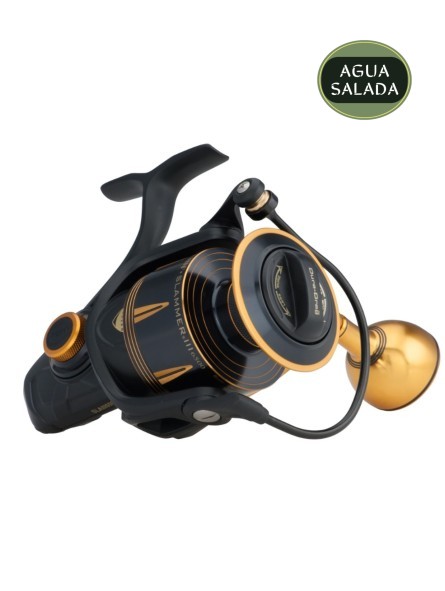 Carrete Penn Spinning Slammer III - 7+1 Balineras Carrete Penn Spinning Slammer III - 7+1 Balineras
