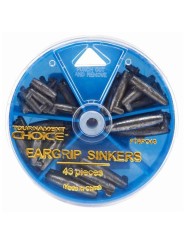 Surtido de Plomada de presión Eagle Claw Pinch-on Sinker WPODP-43 - PAQx43