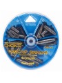 Surtido de Plomada de presión Eagle Claw Pinch-on Sinker WPODP-43 - PAQx43