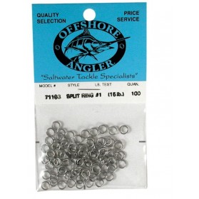 Argollas Offshore Angler Split Rings PAQx100