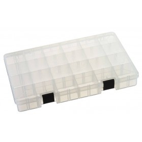 Caja Bass Pro Shops para señuelos con divisiones ajustables