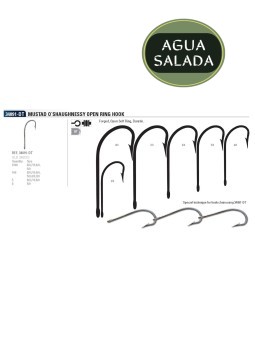 Anzuelo Mustad 34091 O'Shaughnessy Large Ring Open Eye