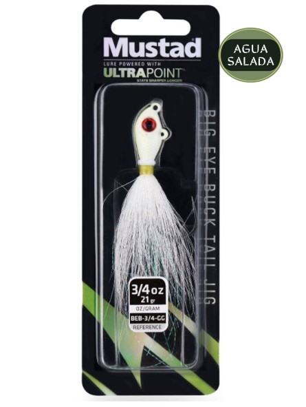 Jig Mustad BEB Big Eye Bucktail