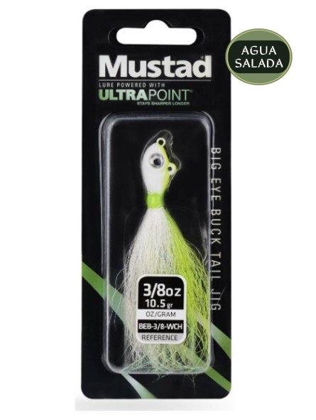 Jig Mustad BEB Big Eye Bucktail